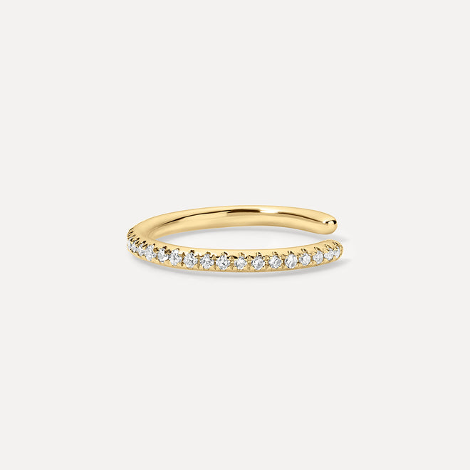 Ear Cuff de Diamante