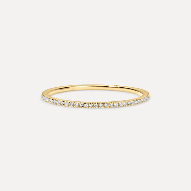 Anillo Eternity Micro Pave