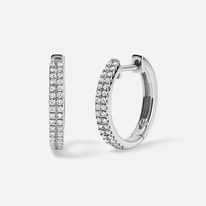 Huggies de Diamantes de Varias Hileras