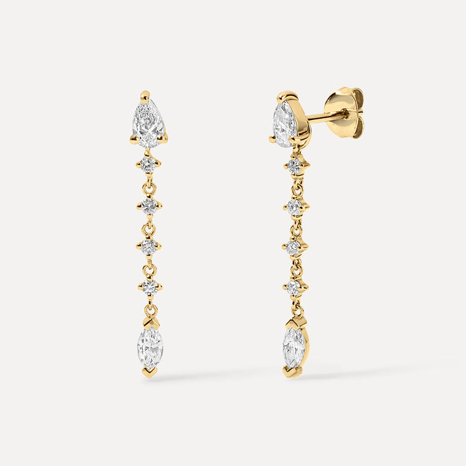 The Milestone Drop Earrings