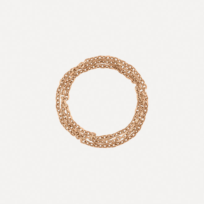 Basic Chain Ring Trio by Kelly Bello Design