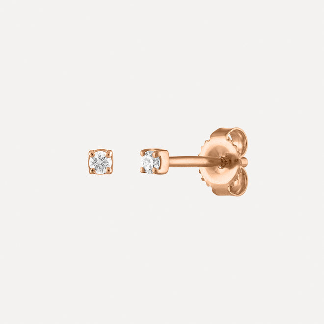 Aretes Clásicos de Diamante