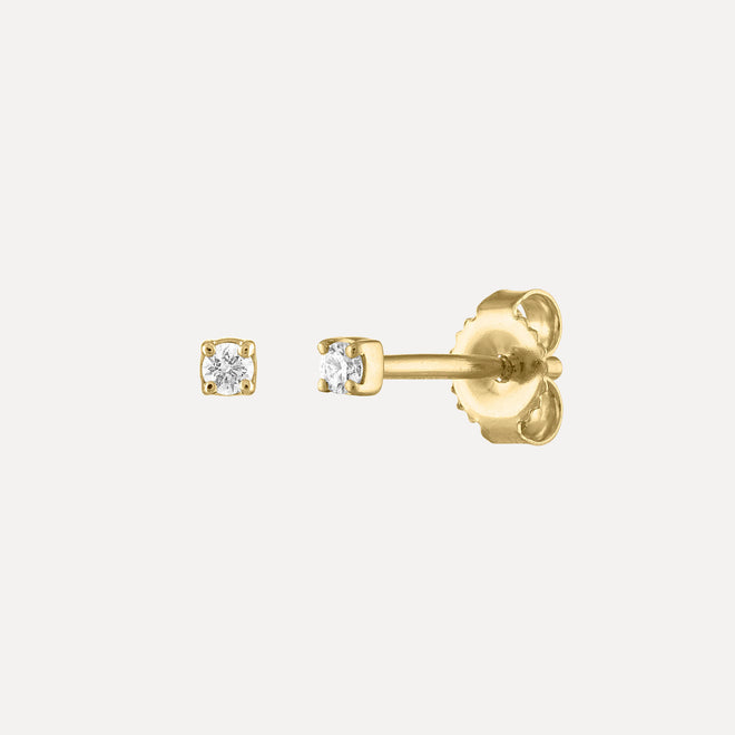 Aretes Clásicos de Diamante
