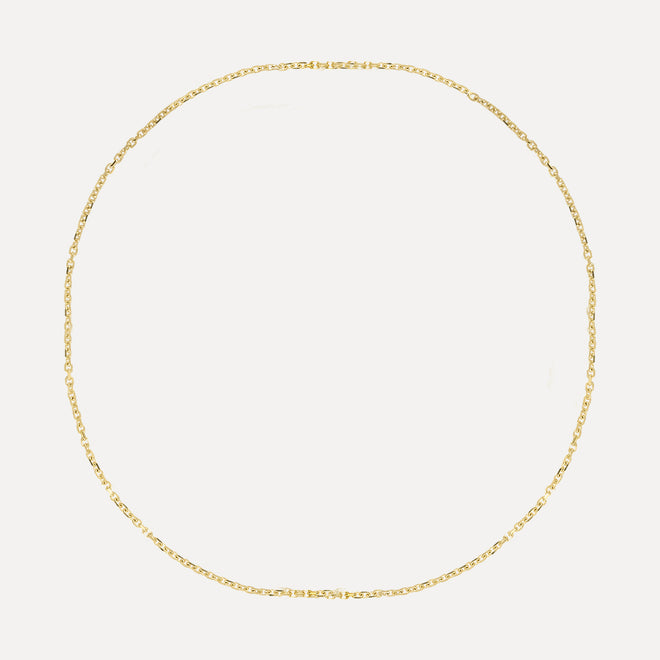 Corte de diamante - Tobillera de cadena Forever