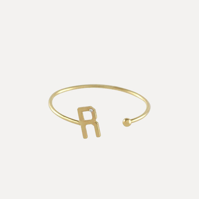 Anillo Mini Letra
