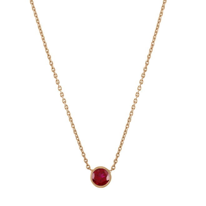 Birthstone Necklace - Kelly Bello Design