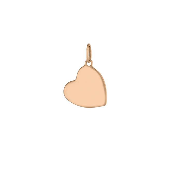 Mini Heart Necklace Charm - Kelly Bello Design