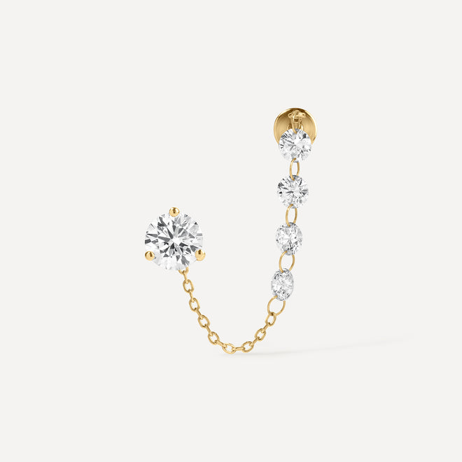 Floating Diamond Threaded Chain Connector