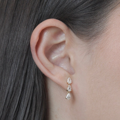 Aretes de Pera Colgantes