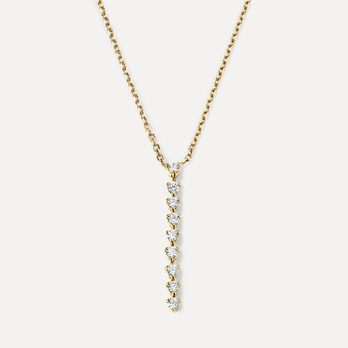 Collar Linea de Diamantes