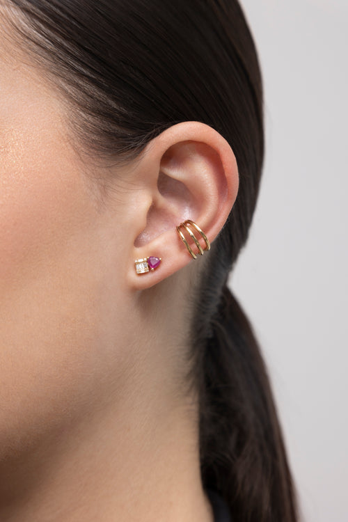 Aretes Noa Ilusión de Diamantes y Gemas