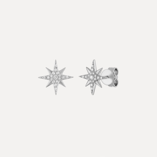 Aretes Starburst Pave