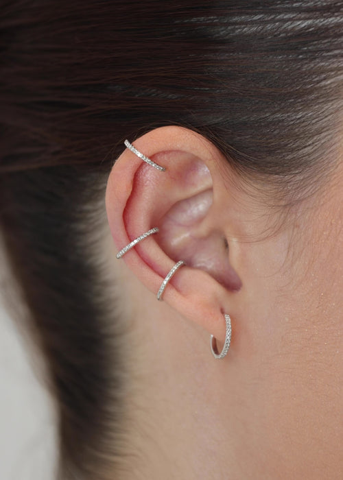 Ear Cuff de Diamante