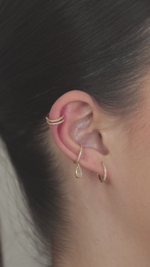 Huggies de Diamantes