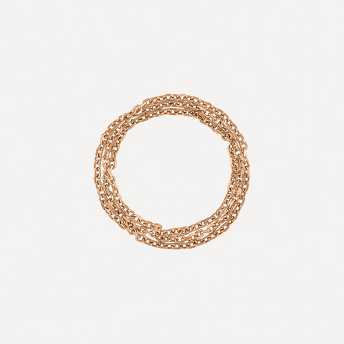 Basic Chain Ring Trio by Kelly Bello Design