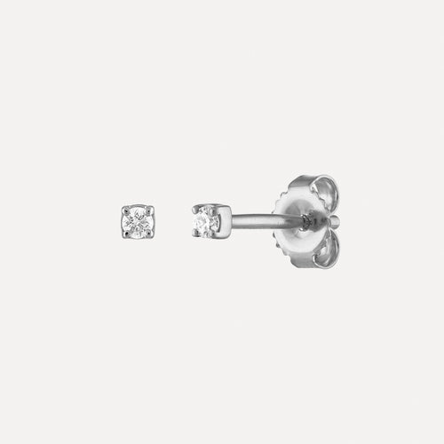 Aretes Clásicos de Diamante