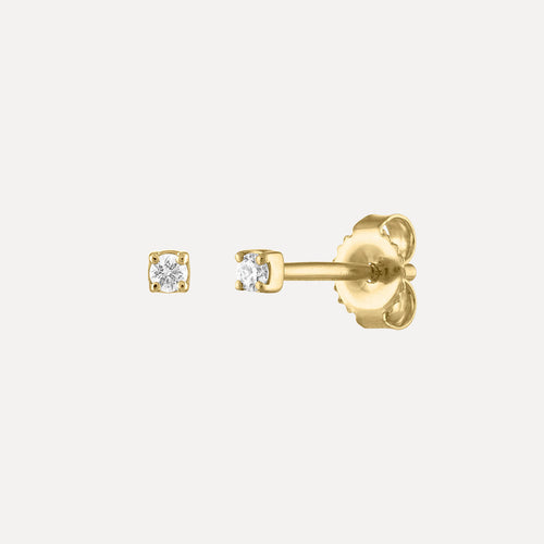 Aretes Clásicos de Diamante