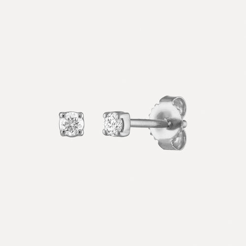 Aretes Clásicos de Diamante