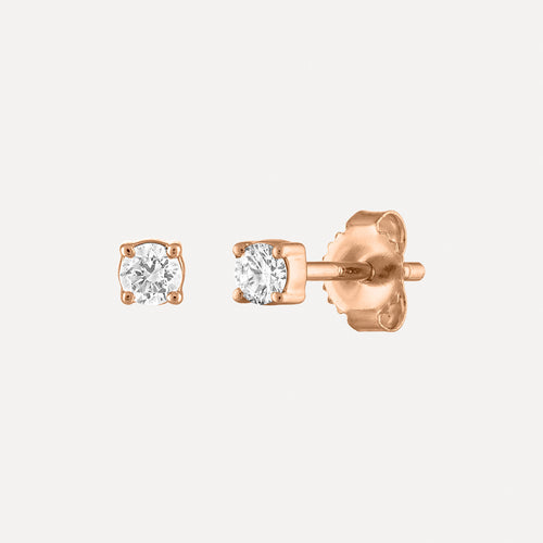 Aretes Clásicos de Diamante