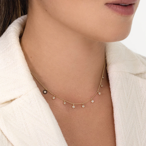 Cadena de diamantes Colgantes