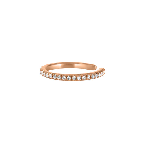 Ear Cuff de Diamante