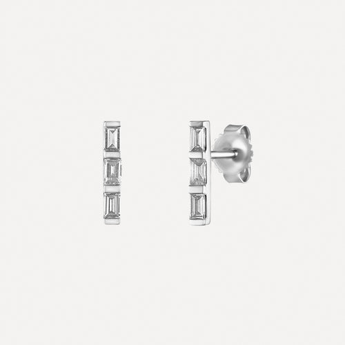 Aretes Barra Mini Baguette