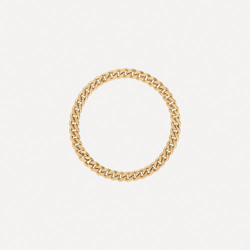 Anillo de Cadena Mini Curb