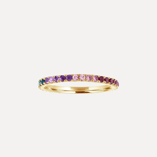 Anillo Arcoiris Eternity