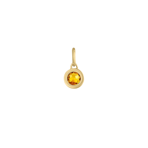 Birthstone Necklace Charm - Kelly Bello Design