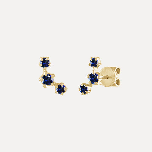 Constellation Stud Earrings by Kelly Bello Design