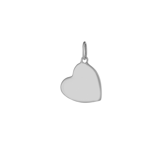 Mini Heart Necklace Charm - Kelly Bello Design