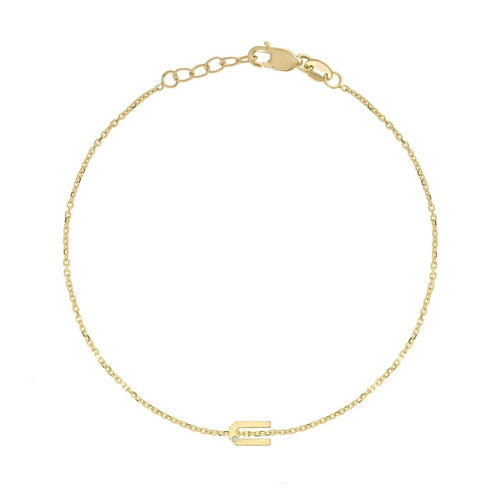 Mini Letter Bracelet - Kelly Bello Design