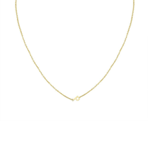Mini Letter Necklace - Kelly Bello Design