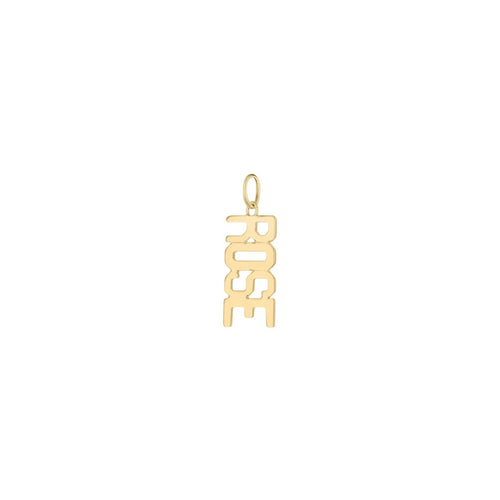 Mini Mini Letter Necklace Charm - Kelly Bello Design
